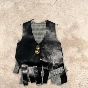 Barbie Clone Vintage Black Ken Slide On Vest